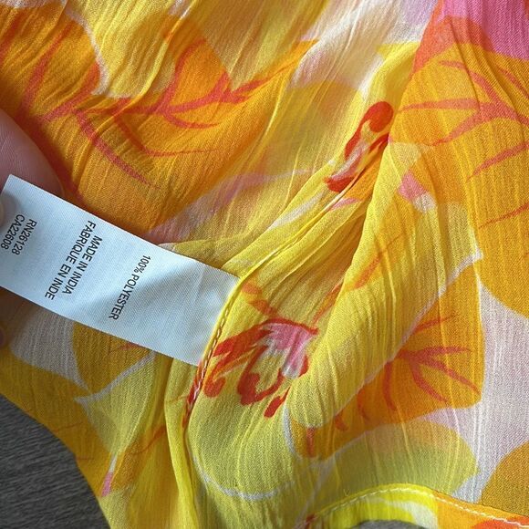 Echo Cutout Floral Kimono Swim Cover-up - Picture 4 of 4